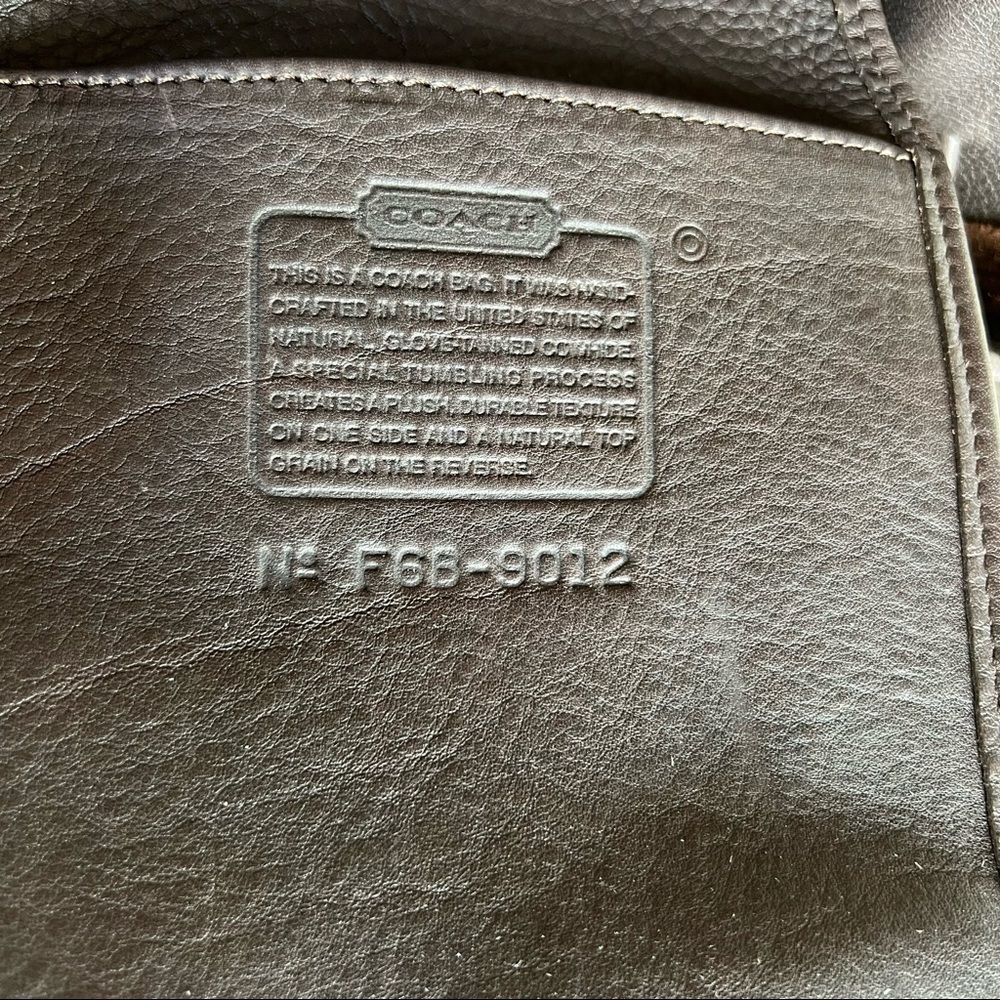 Berkeley Drawstring in Mahogany Vintage Coach #9012 - Picture 3 of 12